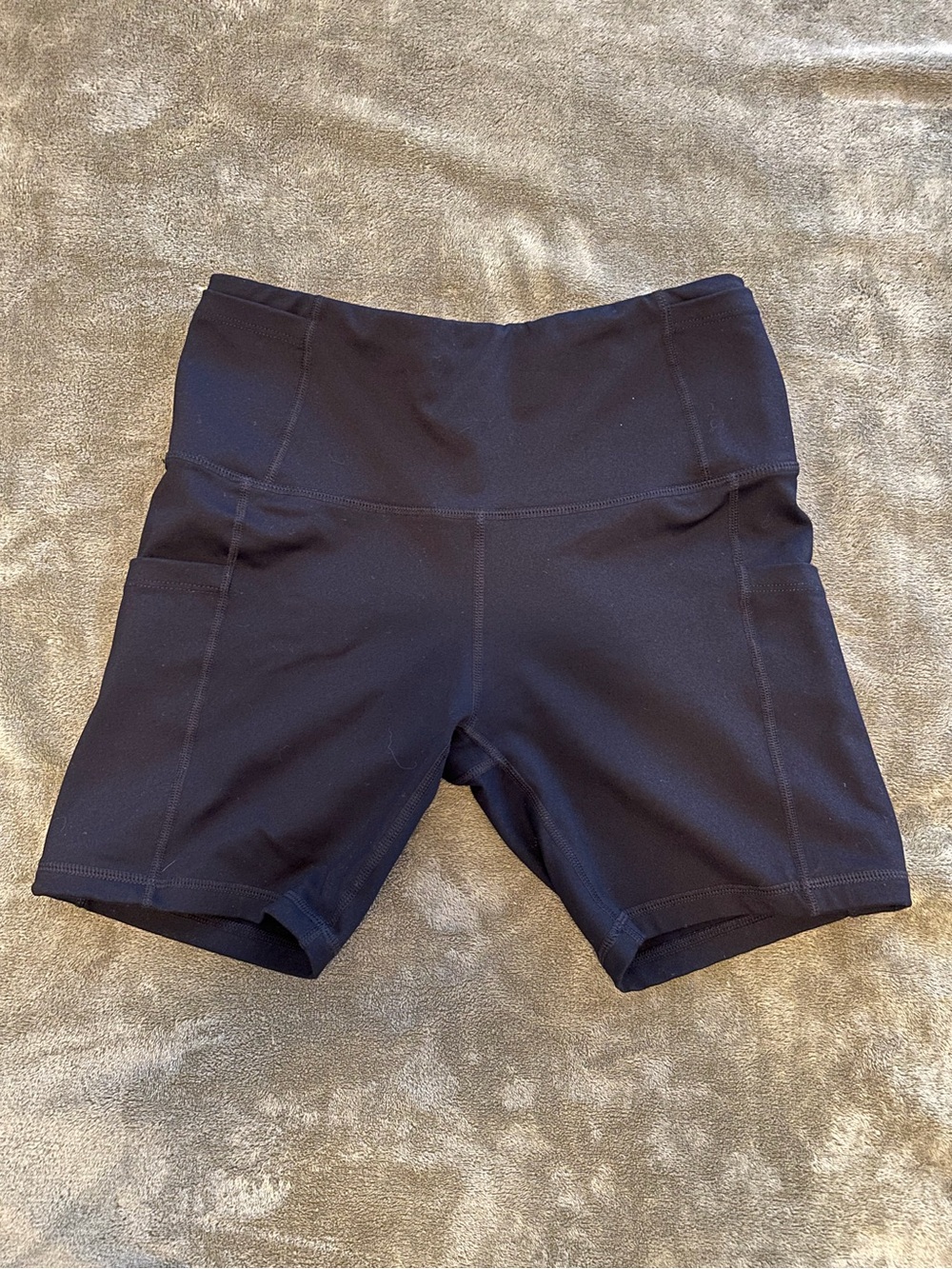 Constantia Gear Black Zipper Pocket Running Shorts